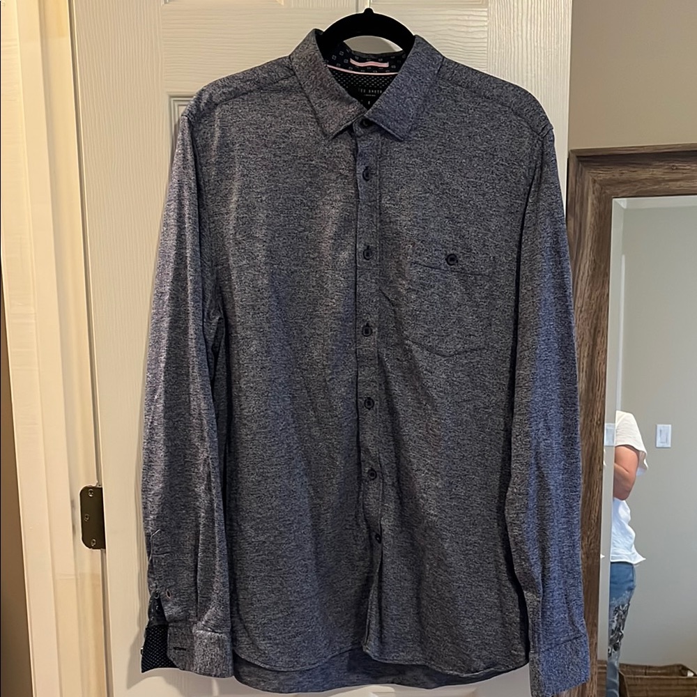 Ted Baker London Blue Casual Button Down Shirt